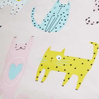 Detské obliečky 200x135 cm Cute Cats - Catherine Lansfield - Image 5