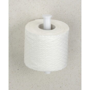 Biely samodržiaci držiak na toaletný papier z nehrdzavejúcej ocele Orea – Wenko – Obrázok 3