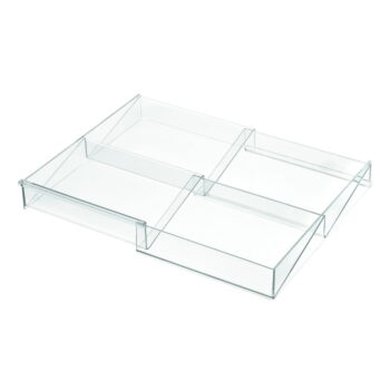 Plastový organizér do zásuvky Crystalline – iDesign/The Home Edit – Obrázok 5