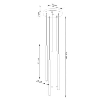Krémové závesné svietidlo ø 25 cm Fideus – Nice Lamps - Image 8