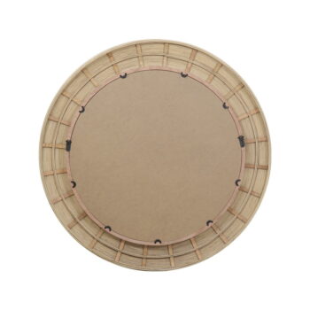 Nástenné zrkadlo s ratanovým rámom ø 109,5 cm Piedre – Light & Living - Image 4