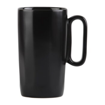 Čierne hrnčeky z kameniny v súprave 2 ks 330 ml Fuori – Vialli Design - Image 2
