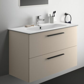 Béžová závesná skrinka pod umývadlo 100x63 cm i.Life A – Ideal Standard – Obrázok 5
