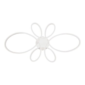 Biele LED stropné svietidlo 45.5x83 cm Fly – Trio - Image 3
