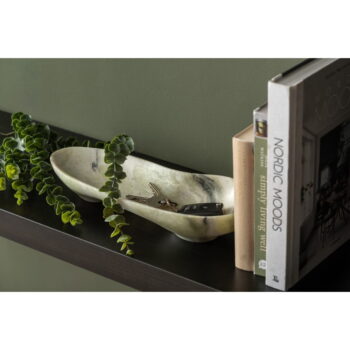 Mramorová dekoratívna misa 13x37 cm Organic – PT LIVING – Obrázok 3