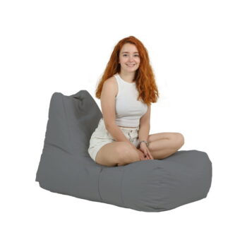 Sivý sedací vak Trendy – Floriane Garden - Image 3