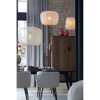 Krémová stolová lampa (výška 60 cm) Plumeria - Light & Living - Image 2