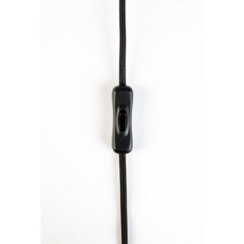 Čierna stolová lampa s kovovým tienidlom (výška 70 cm) Jona – White Label - Image 7