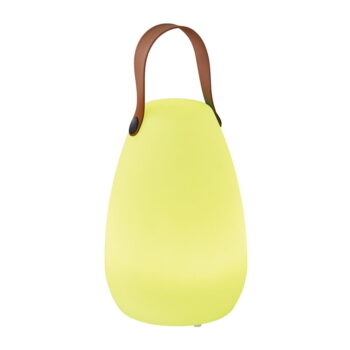 Bielo-hnedá LED stolová lampa (výška 20 cm) Ruby – Fischer & Honsel - Image 4