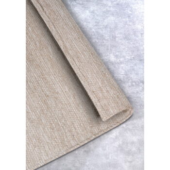 Béžový ručne tkaný koberec s prímesou vlny 190x280 cm Pradesh Linen White – Elle Decoration - Image 6