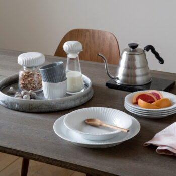 Biely porcelánový polievkový tanier Kähler Design Hammershoi, ⌀ 21 cm - Image 2