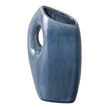 Tmavomodrá keramická váza (výška 18 cm) – House Nordic - Image 6