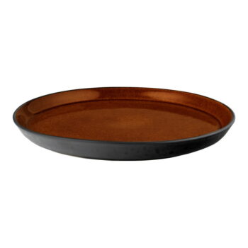 Okrovožltý kameninový plytký tanier Bitz Mensa, priemer 27 cm - Image 3