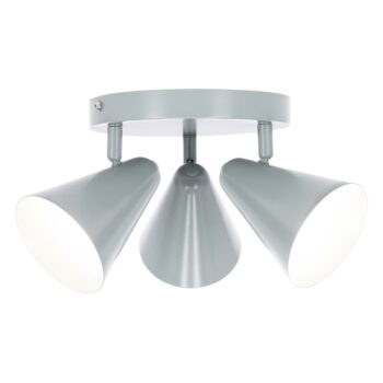 Modré stropné svietidlo s kovovým tienidlom 34x34 cm Amor – Candellux Lighting - Image 5