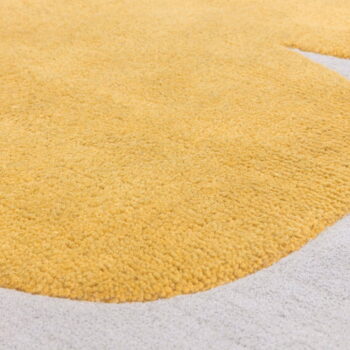 Okrovožltý ručne tkaný vlnený koberec 120x170 cm Canvas – Asiatic Carpets - Image 4