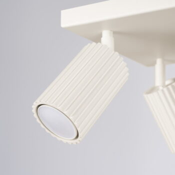 Krémové stropné svietidlo 25x25 cm Gleam – Nice Lamps - Image 6