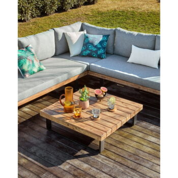 Set sivého záhradného nábytku Kave Home Zalika – Obrázok 9