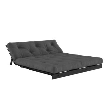 Tmavosivá rozkladacia pohovka 160 cm Roots Black Night – Karup Design - Image 4