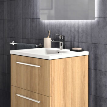 Závesná skrinka pod umývadlo v dekore duba v prírodnej farbe 60x63 cm i.Life B – Ideal Standard - Image 11