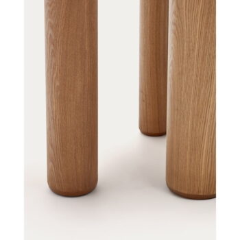 Jedálenský stôl v dekore jaseňa 105x220 cm Mailen – Kave Home - Image 4