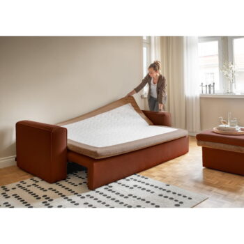 Rozkladacia pohovka v tehlovej farbe 237 cm Wilson – Miuform - Image 6