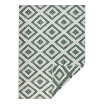 Zeleno-krémový vonkajší koberec NORTHRUGS Malta, 120 x 170 cm - Image 3