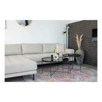 Modro-oranžový okrúhly koberec ø 200 cm Havana - House Nordic - Image 3