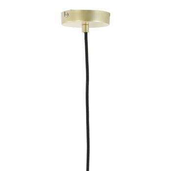 Závesné svietidlo v zlatej farbe s kovovým tienidlom ø 50 cm Moroc – Light & Living - Image 6