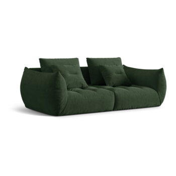 Tmavozelená pohovka 232 cm Bloom – Micadoni Home - Image 3