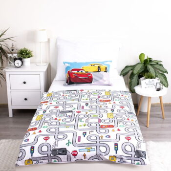Bavlnená detská obliečka do postieľky 100x135 cm Cars – Jerry Fabrics – Obrázok 3