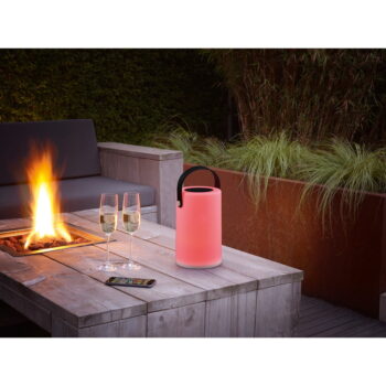 LED solárne vonkajšie svietidlo (výška 21 cm) Garcia – Trio - Image 2