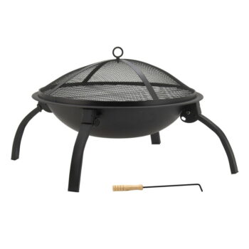 Ohnisko s grilovacou mriežkou a poklopom Cattara Vezuv, ø 48 cm - Image 2