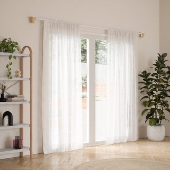 Oceľová roztiahnuteľná garniža 107 - 305 cm Bellwood - Umbra - Image 6