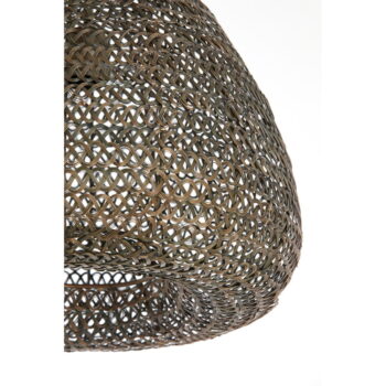 Závesné svietidlo v bronzovej farbe s kovovým tienidlom ø 42 cm Finou – Light & Living – Obrázok 7