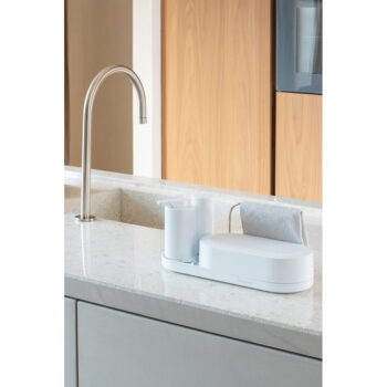 Biely plastový stojan na umývacie prostriedky SinkStyle – Brabantia - Image 2