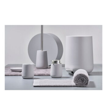 Svetlosivá porcelánová nádobka na mydlo Nova – Zone - Image 2