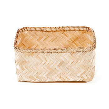 Úložný bambusový košík Compactor Halong Basket, 30 x 15 cm - Image 3