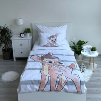 Bavlnené detské obliečky do postieľky 100x135 cm Bambi – Jerry Fabrics - Image 2