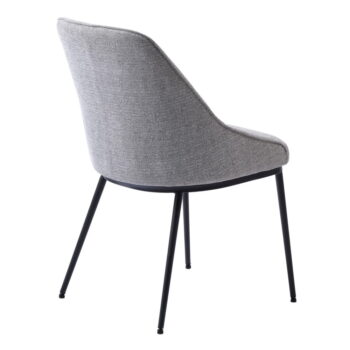 Sivé jedálenské stoličky v súprave 2 ks Meridian – Unique Furniture – Obrázok 5