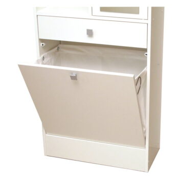 Biela vysoká kúpeľňová skrinka 63x181 cm Combi - TemaHome - Image 8