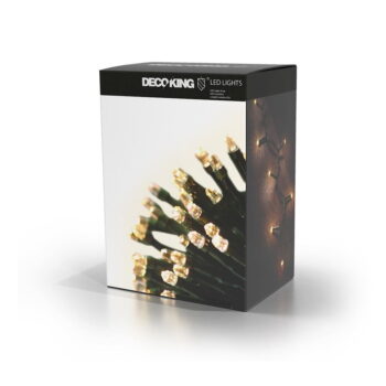 Zelená LED svetelná reťaz DecoKing Basic, 200 svetielok, dĺžka 19,93 m - Image 3
