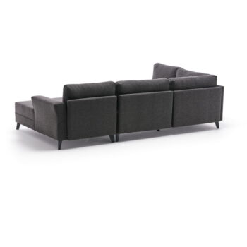 Antracitovosivá rohová pohovka (do tvaru "U") Eris – Balcab Home - Image 4