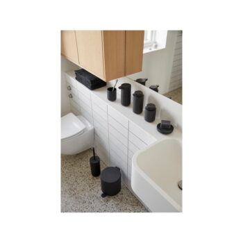 Čierny nástenný kameninový dávkovač mydla 450 ml Ume - Zone – Obrázok 3
