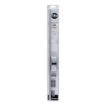Nástenná oceľová tyč Metaltex Frost City, dĺžka 60 cm - Image 2