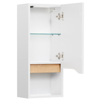 Biela vysoká závesná kúpeľňová skrinka 30x70 cm Set 857 – Pelipal - Image 2