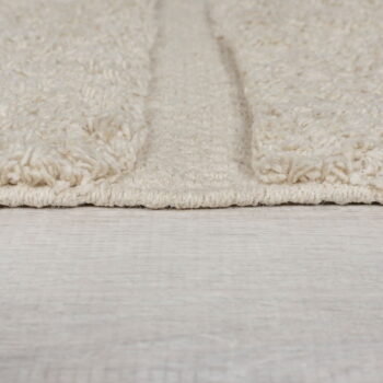 Krémový ručne tkaný bavlnený koberec 120x170 cm Ada Arch Geo – Flair Rugs - Image 5