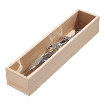 Kuchynský organizér z dreva paulownia iDesign, 38 x 8,4 cm - Image 8