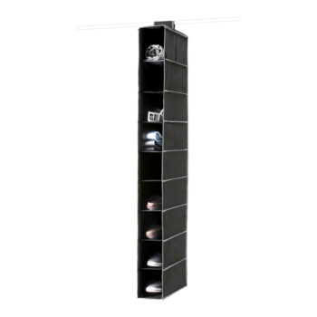 Textilný závesný organizér Compactor Garment So Black 9 Rack - Image 4