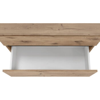 Skrinka pod umývadlo v dekore duba v prírodnej farbe 80x55 cm Wisla – Støraa - Image 6