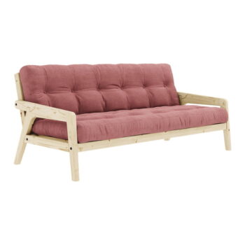 Ružová rozkladacia pohovka 190 cm Grab Clear – Karup Design - Image 2